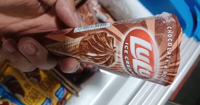 Kdd lulu ice cream chocolate &nougat 134ml