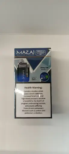 Mazaj infinity (BlueBerry Ice) 9000pufs 20mg 