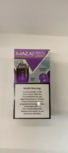 Mazaj infinity (Grape Ice)9000puffs 20mg 