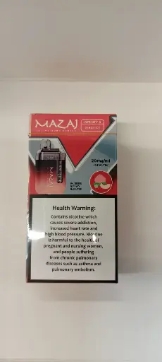 Mazaj (Peach Ice)9000puffs 20mg 