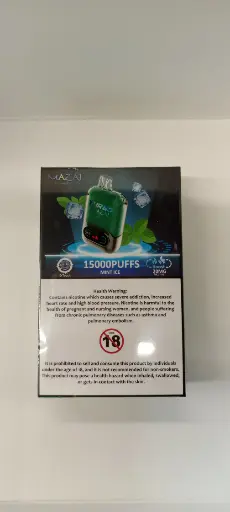 Mazaj Turbo (Mint Ice)15000puffs 20mg 