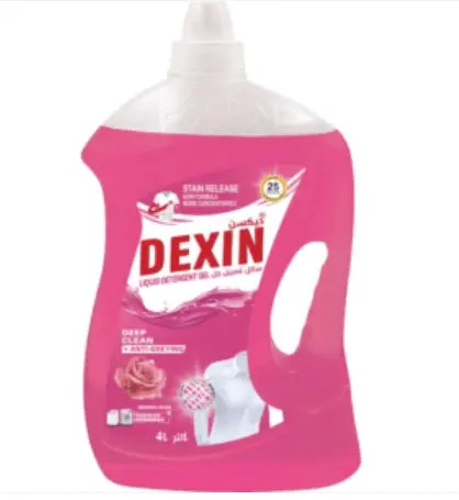 Dexin Liquid Detergent Gel Garden Rose 4L