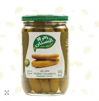 Zahr Albustan Pickled Cucumbers 600g