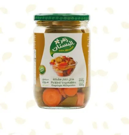 Zahr Albustan Pickled Vegetables 600g