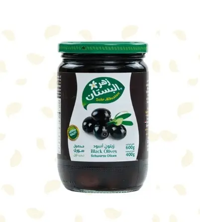 Zahr Albustan Black Olive 350g