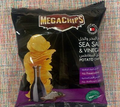MEGA Chips Sea salt & Vinegar 13g