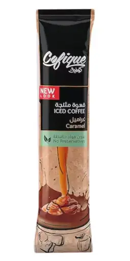 Cofique Iced Coffee Caramel 24g