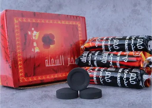 Flame Charcoal Red 10pcs 
